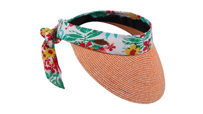 空頂草帽，鴨舌草帽，遮陽(yáng)草帽