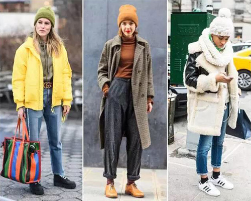 冬天穿大衣戴上這3款帽子，想不美都難！