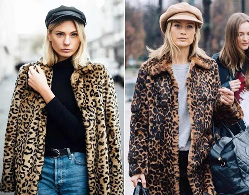 冬天穿大衣戴上這3款帽子，想不美都難！