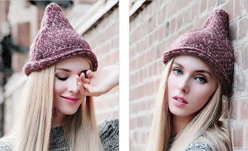 時(shí)尚帽子修飾你的臉型，張揚(yáng)你的魅力