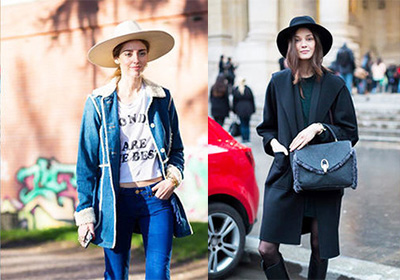 帽子是顯臉小的利器，秋冬就是要以帽取人