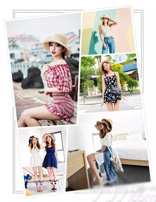 夏季怎么能少了一頂凹造型的草帽時髦的防曬利器 夏季怎么能少了一頂凹造型的草帽時髦的防曬利器